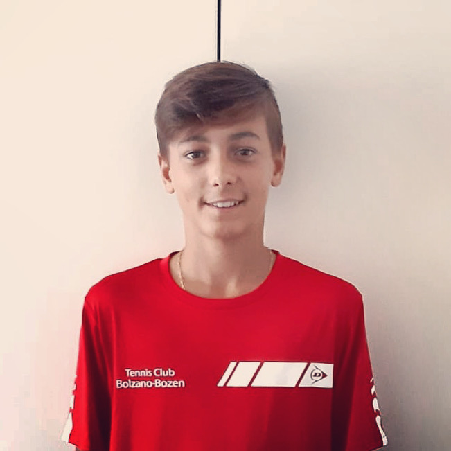 Christian Bacher, vincitore del titolo provinciale Under 13