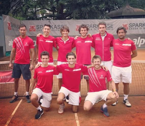 La squadra del TC Bolzano approda alle semifinali della Serie C