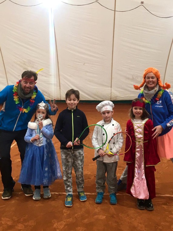 Giovedì Grasso alla Scuola Tennis
