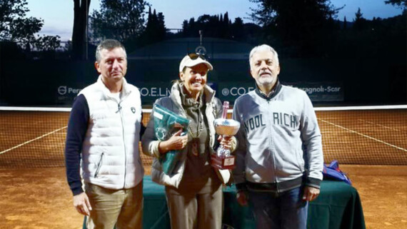 Dolores Vittur vince i Master Lady Over 75 al Match Point Country Club di Firenze